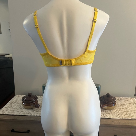 Aerie yellow lace bra - Picture 3 of 3